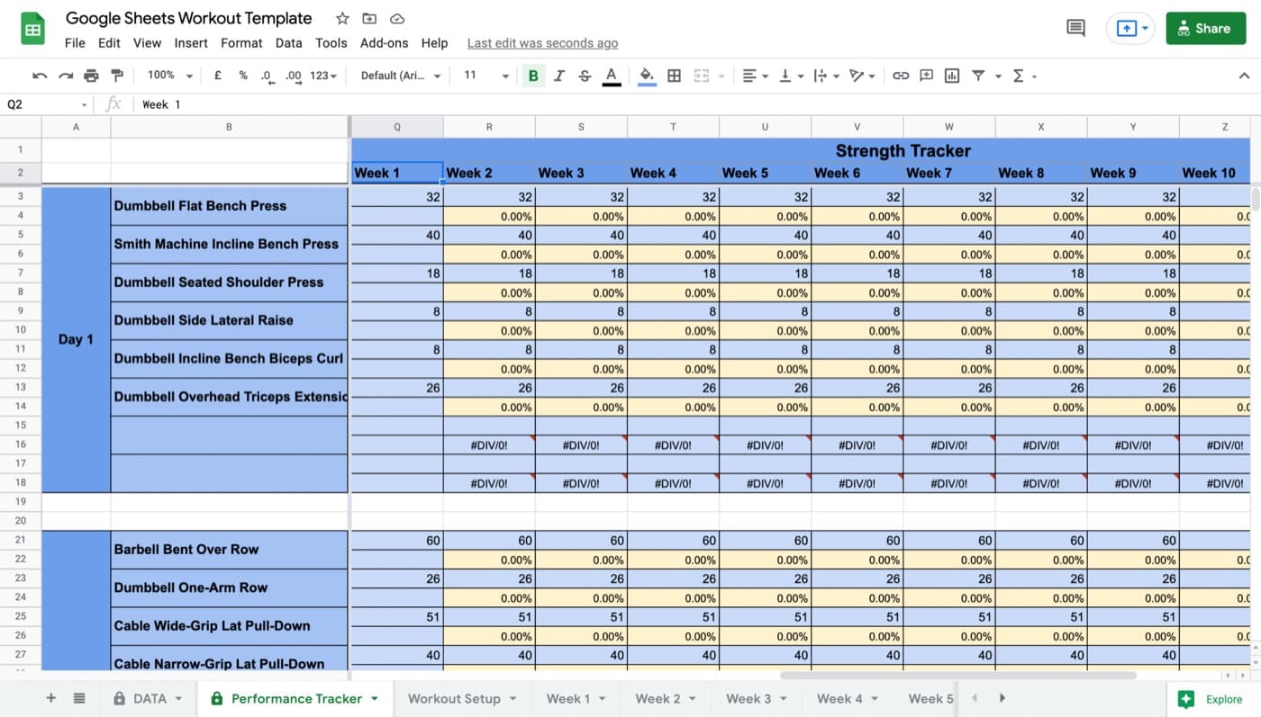 Ручной стек тренера для ведения клиентов — Google Sheets, мессенджеры и заметки для тренировочного планирования